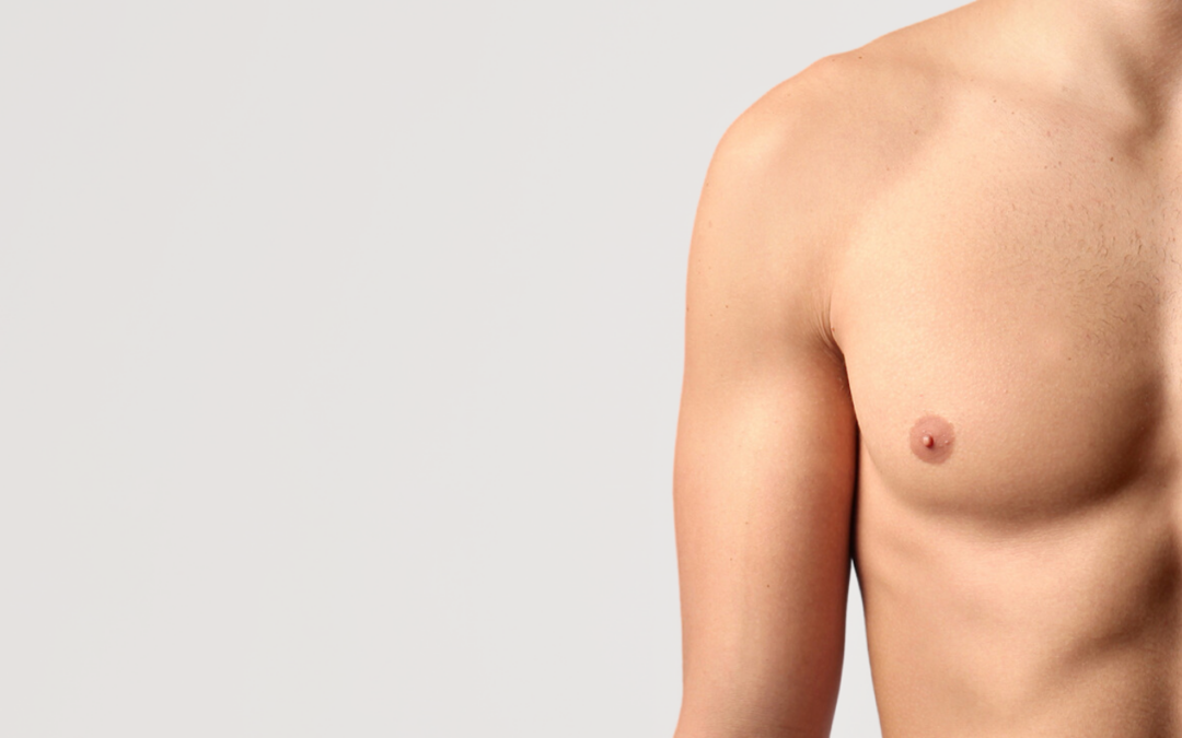 young mans chest